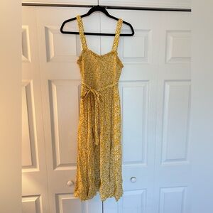 CJLA Vintage Yellow Sundress - L
